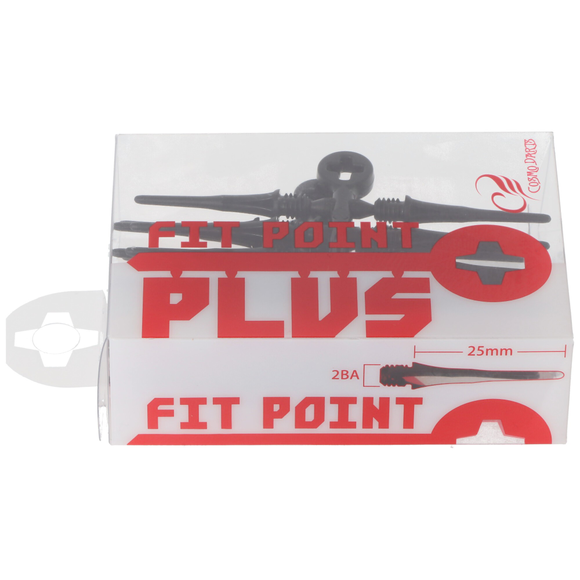Fit Point Plus Soft Dartspitzen Schwarz 2ba, 50 Stück, 8 image