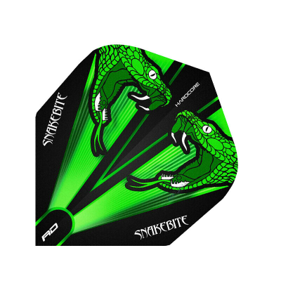 RedDragon Peter Wright Hardcore Flights, Farbe: Grün