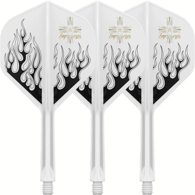 Target Japan K-Flex Mitsumasa Hoshino Pyro NO2 - Dart Flights, Variante: Short (Kurz)