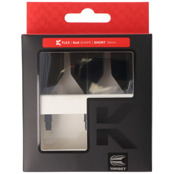 Target K-FLEX NO.6 Flight, schwarz, Short 19mm, 6 image