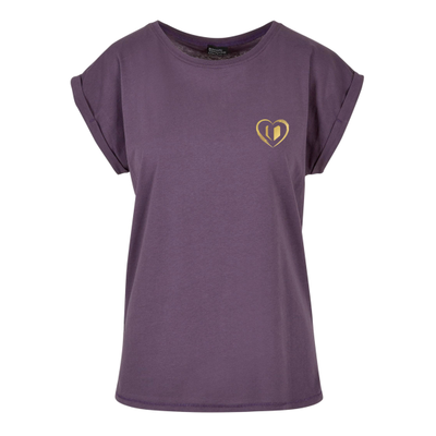 STEELIKONE "HEART DARTS" LADY SHIRT, Farbe: Lila