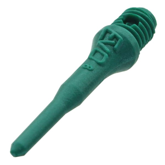 EVO Dartspitzen opalgrün, 100 Stück