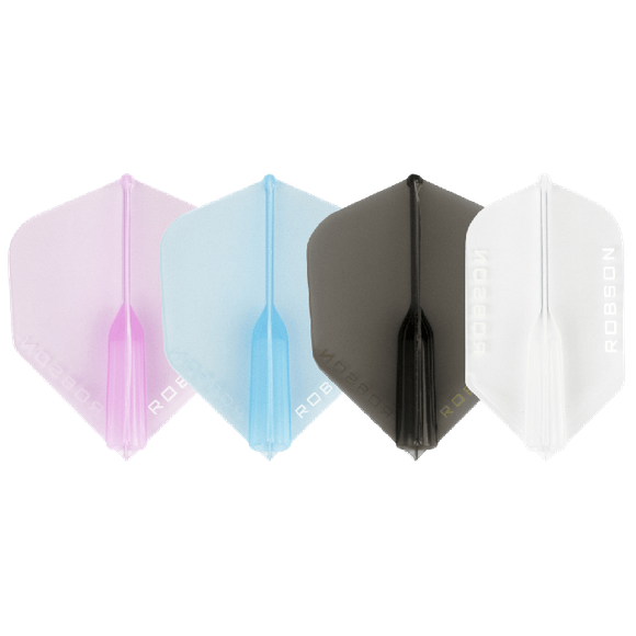 Robson Plus Crystal Clear Flights, Flight Form: Standard / No2, Farbe: Pink