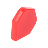 Finger Grip Wachs für Dart, Flightform, Farbe rot, 1 Stück