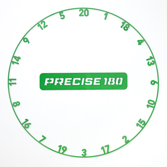 Precise180 | OnePiece Lasercut Number Ring | Emerald Green, Farbe / Coating: Emerald Green, 5 image
