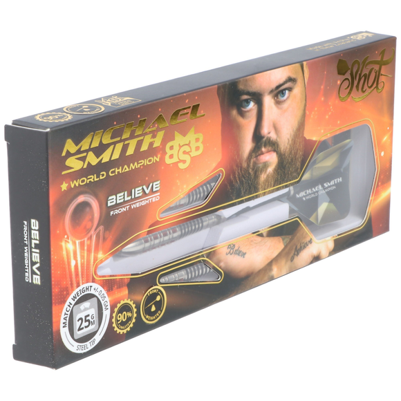 Michael Smith 2023 Steeldart, World Champion, Believe, 26 Gramm, 7 image