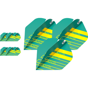 Target Flights Rob Cross Brass Pro. Ultra NO2 - 3 Sets - Türkis