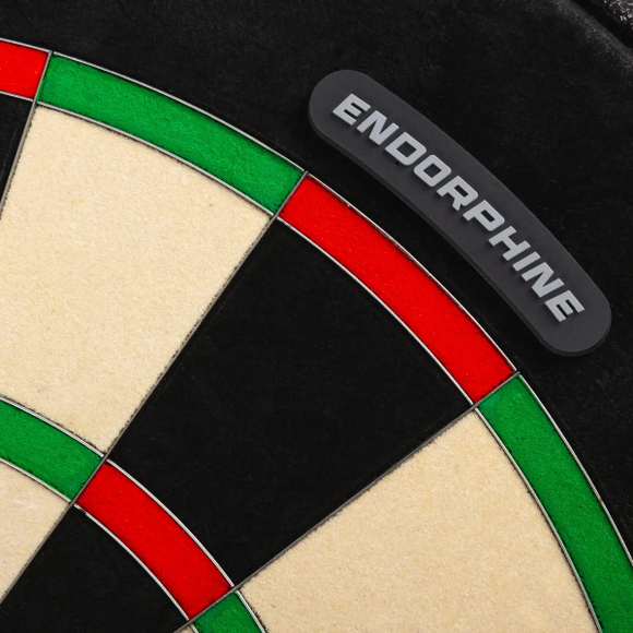 Precise180 | "Endorphine" Steeldartboard inkl. Onepiece Zahlenring "Gunmetal", 2 image