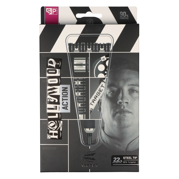Target Chris Dobey Steeldart, Hollywood Action, SP, 90% Tungsten, 9 image