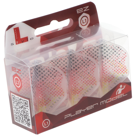 L-Style EZ L- Flights, L1, Type B, Gabriel Clemens, V4, klar-weiß, 3 Stück, 7 image