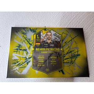 Ricardo Pietreczko Leinwand signiert + Zertifikat