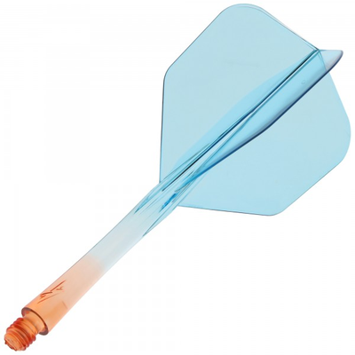 Caliburn SUP integrierte Dart Flights, No.6, blau orange