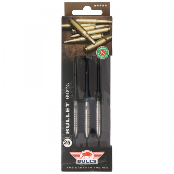 Bull's Bullet Smooth, Steeldart, 90% Tungsten, 25 Gramm