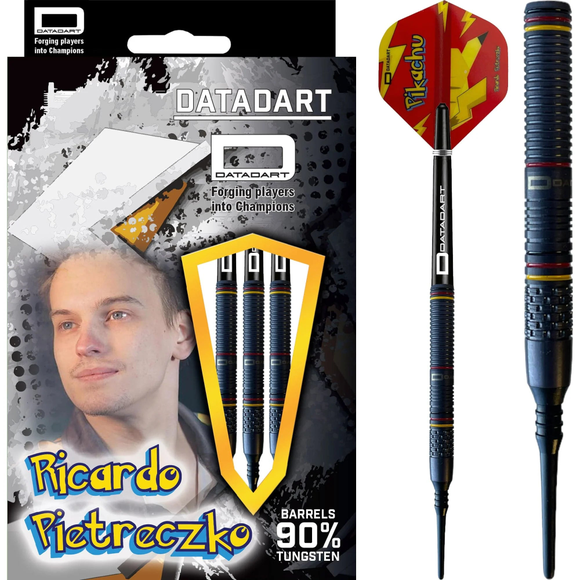 DATADART Ricardo Pietreczko 90% Softdarts, Gewicht: 21g