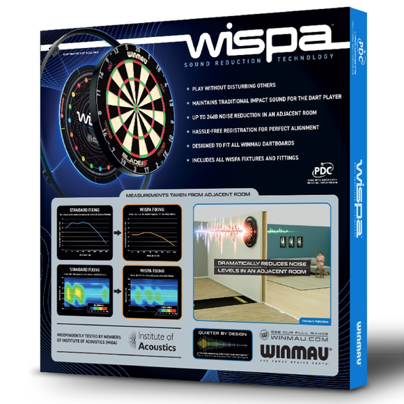 Winmau "Wispa" Schallschutz Sound Reduction System, 6 image