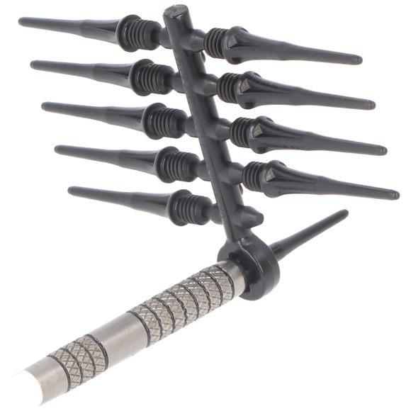 Fit Point Plus Soft Dartspitzen Schwarz 2ba, 50 Stück, 5 image