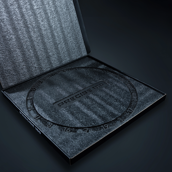 Precise180 | OnePiece Lasercut Number Ring | Gunmetal, Farbe / Coating: Gunmetal, 6 image