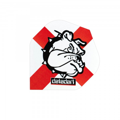 Datadart Dartflight, Bulldog St. GeorgeNo.6, 3 Stück