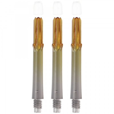 L-Style N9 Gradient Clear Black L-Shaft schwarz orange 260, 26mm, 3 Stück