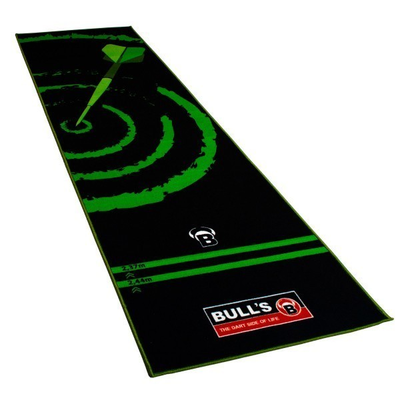 BULL'S Dartteppich "Carpet Mat 80x280 cm" Grün