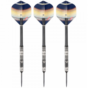 Steeldart Luna Phobos 90%, schwarz silber, 23gr