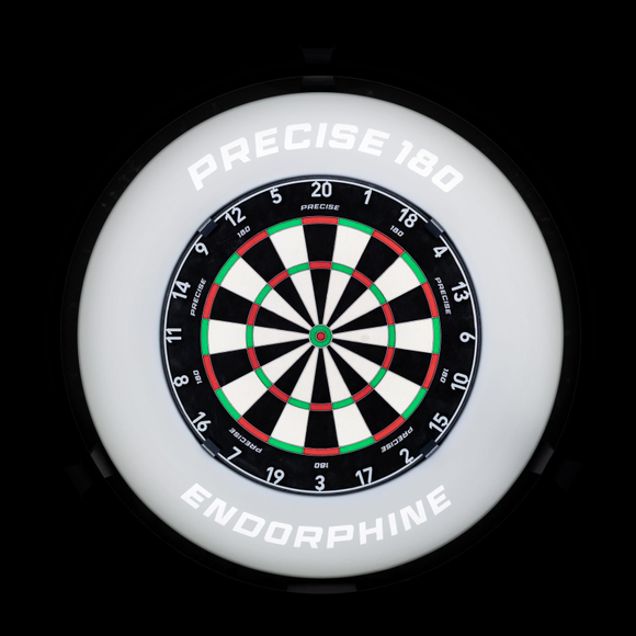 Precise180 | Endorphine Dartboard Bundle Gunmetal + Pro Surround, Surround Variante: Pro, 7 image