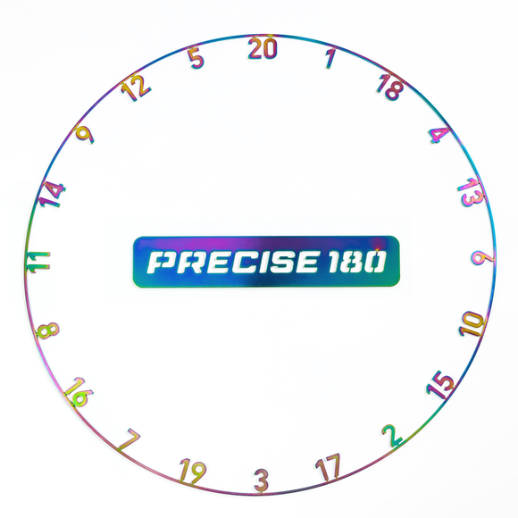 Precise180 | OnePiece Lasercut Number Ring | Prisma, Farbe / Coating: Prisma, 3 image