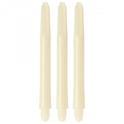 Nylon Schäfte natural Beige, 48mm, 3 Stück