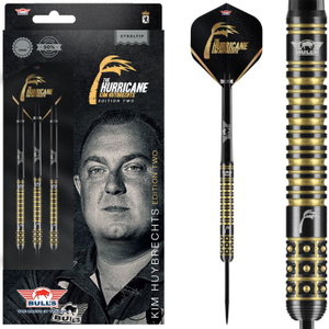 Bull's Kim Huybrechts 90% Black E2 Steeldarts, Gewicht: 24