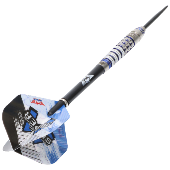 Steeldart Mario Vandenbogaerde, 90%, silber blau, 22gr, 3 image