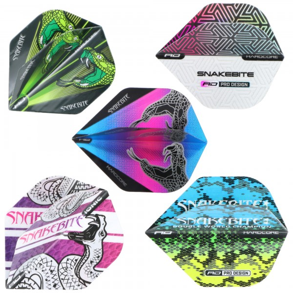 Peter Wright Snakebite Dart Flights, Collection 1, 5021921097837