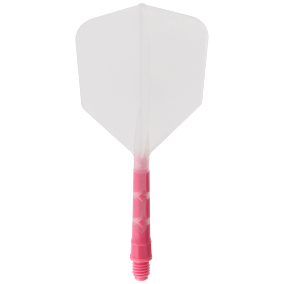 Cuesoul integrierte Dart Flights AK7, Standard M, transparent pink, 6 image