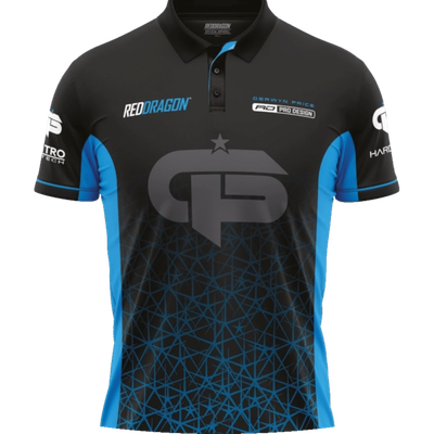 Red Dragon Gerwyn Price Dart Shirt, Variante: XXXL
