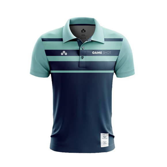 Game Shot Trikot Horizon, Farbe: Türkis, Größe: S