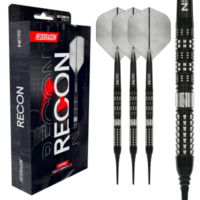 Red Dragon Recon Parallel Softdarts, Gewicht: 20g