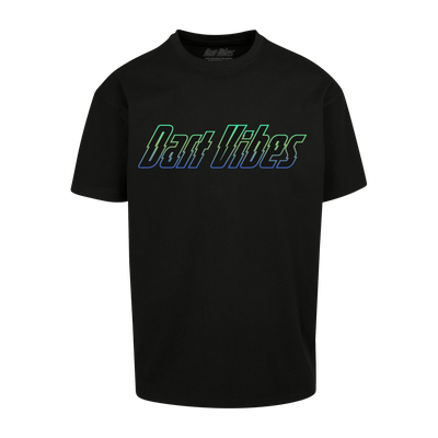 Dart Vibes Big Typo Oversize Shirt (Black), Farbe: Schwarz, Größe: XL