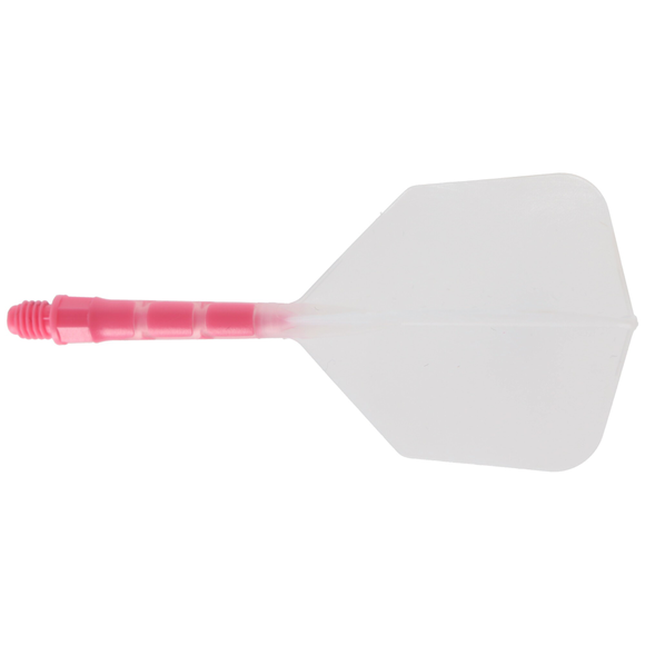 Cuesoul integrierte Dart Flights AK7, Standard M, transparent pink, 5 image