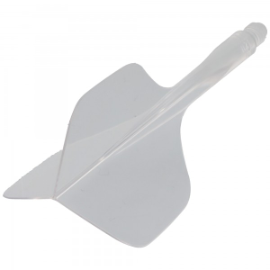 Condor AXE 120 Flight und Shaft, slim, clear, No.6, medium, 24mm