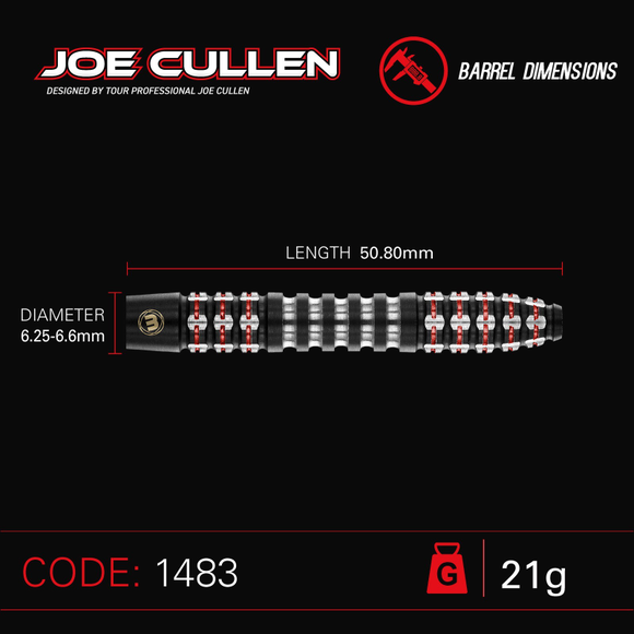 Winmau Joe Cullen "Ignition" Steeldarts, Gewicht: 23, 4 image