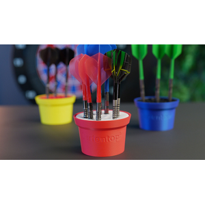 DIEVOLUTION "Dartentopf" - stylischer Dartständer/ Dartshalter