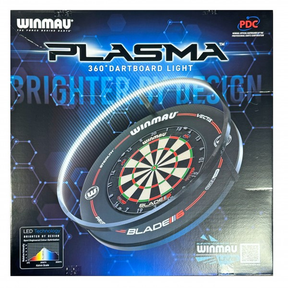 Winmau Plasma Dartboard-Light LED Surround für Blade 6, Version 2025