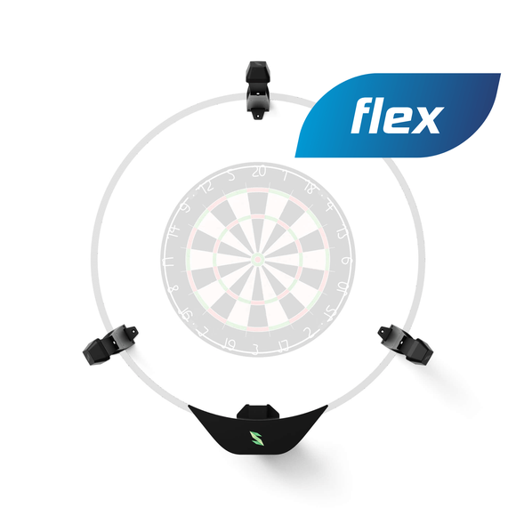 Scolia Home 2 FLEX SOLO | Steeldart-Autoscoring-System, Home 2 Beleuchtung: ohne LED Ring