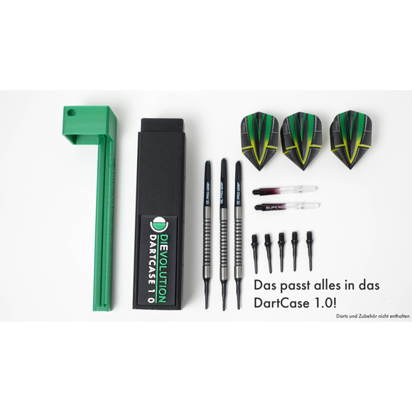 DIEVOLUTION DartCase 1.0 Slim- Dartpfeiltasche / Dartcase / Aufbewahrung für 3 Darts, 5 image
