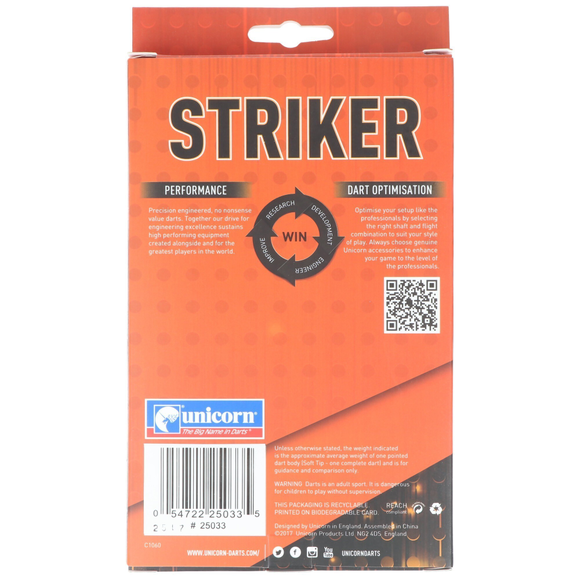 Unicorn STRIKER, Core XL, Softdart, 80% Tungsten, 17 Gramm, 6 image