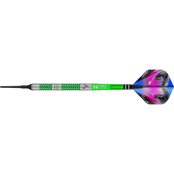 Red Dragon Peter Wright "Snakebite" Mamba 1 Softdart 90%, Gewicht: 18g