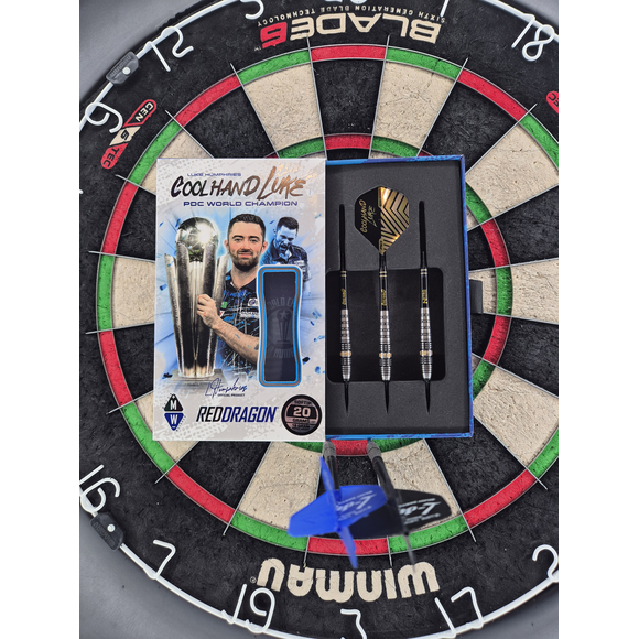 Red Dragon Luke Humphries Prestige 90% Thungsten Softdarts 20g, 2 image