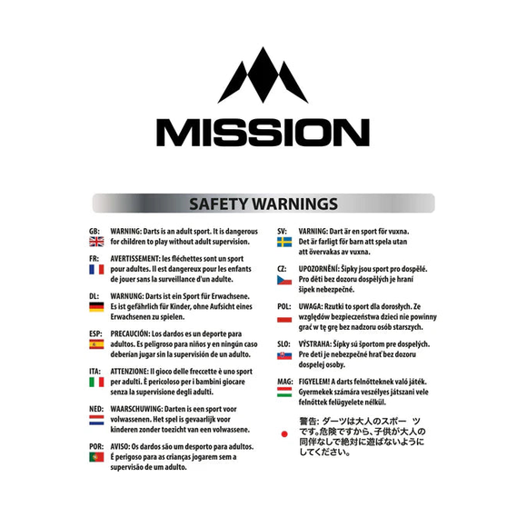 Mission Scorpion Darts 90%Tungsten - Black & Gold Electro, Gewicht: 22g, 4 image