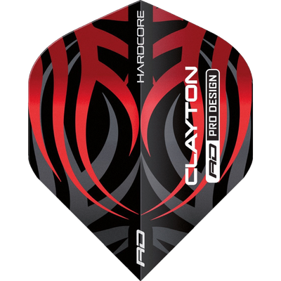 Red Dragon Hardcore Jonny Clayton Tribal Standard Flight