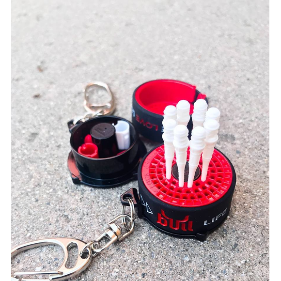 L-Style Bull Extractor für Spitzen und Schäfte, pink-weiß, 3 image