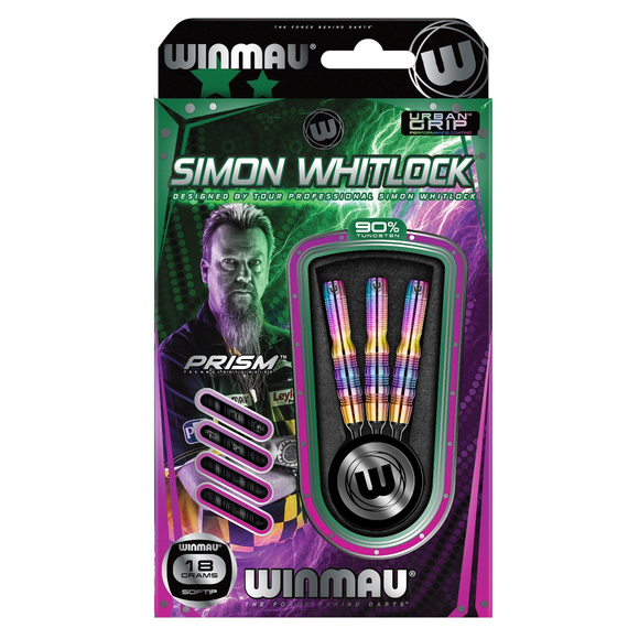 Winmau "Simon Whitlock Urban Grip" Softdarts, Gewicht: 18, 3 image